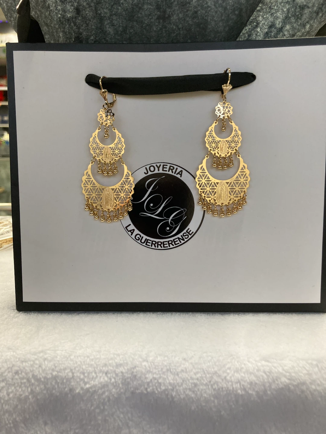 Gold Tone Dangle Earrings - photo 2