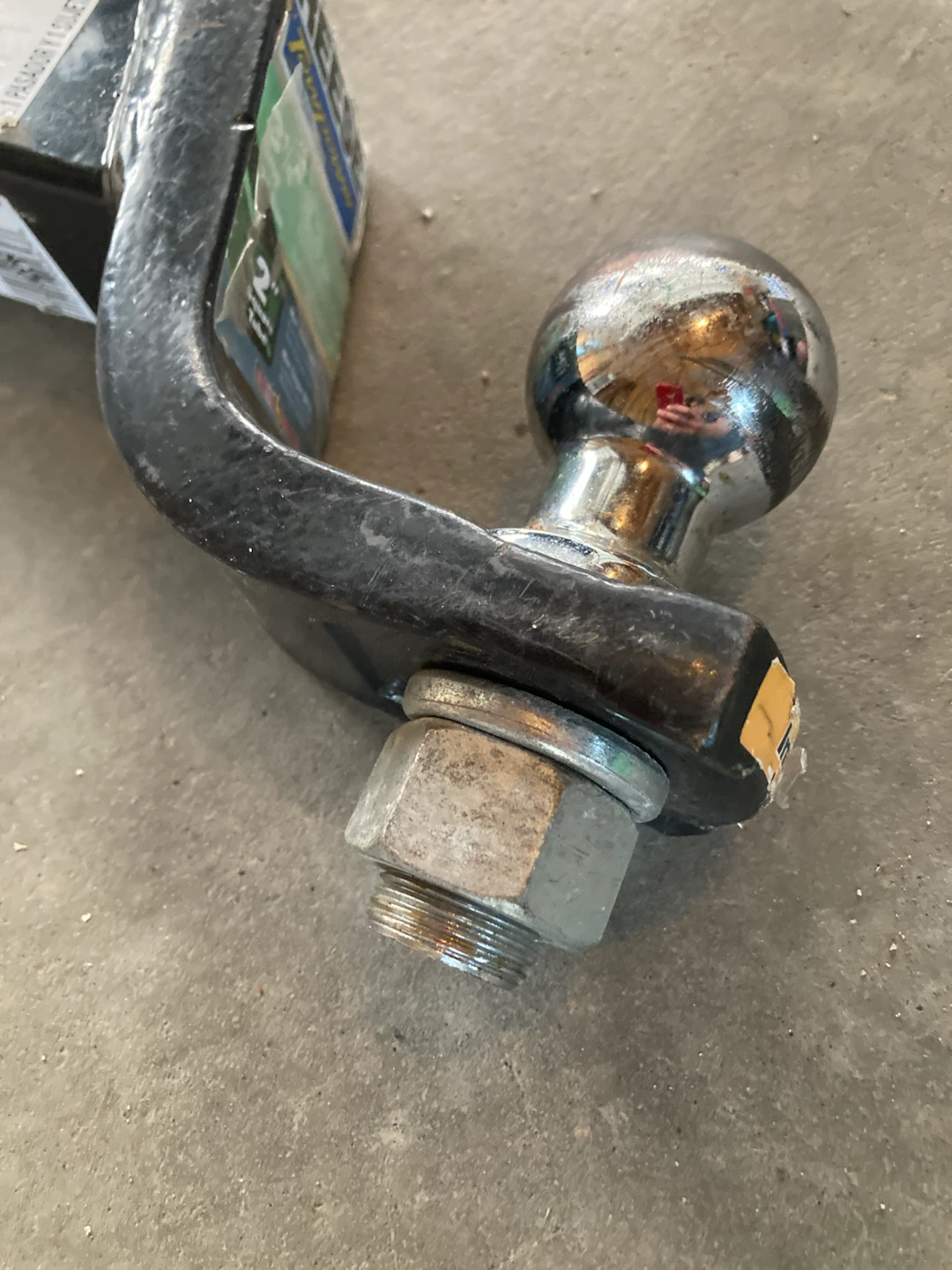 REESE Towpower 3-1/4" Drop Ball Mount with Hitch Ball - photo 5