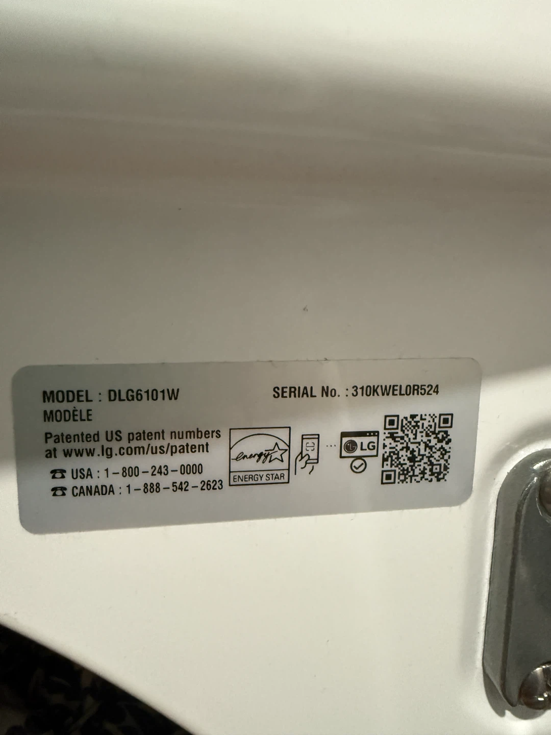 LG Washing Machine - photo 4