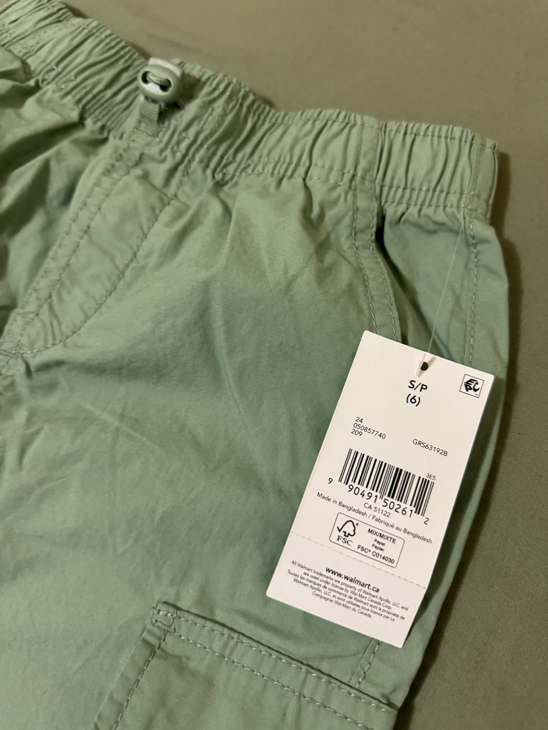 George Kids Cargo Pants Size S/P - photo 3