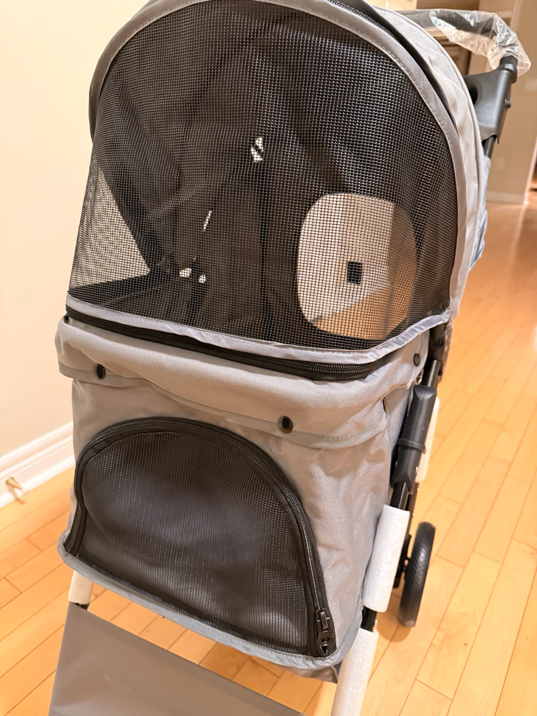 Grey Pet Stroller (dog not included) - photo 2