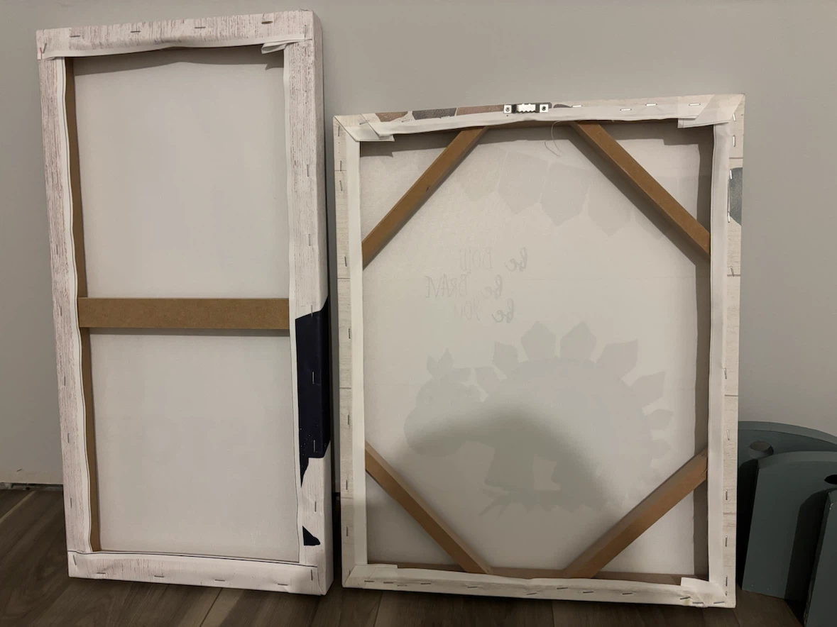 Dinosaur pictures & shelf brackets - photo 3