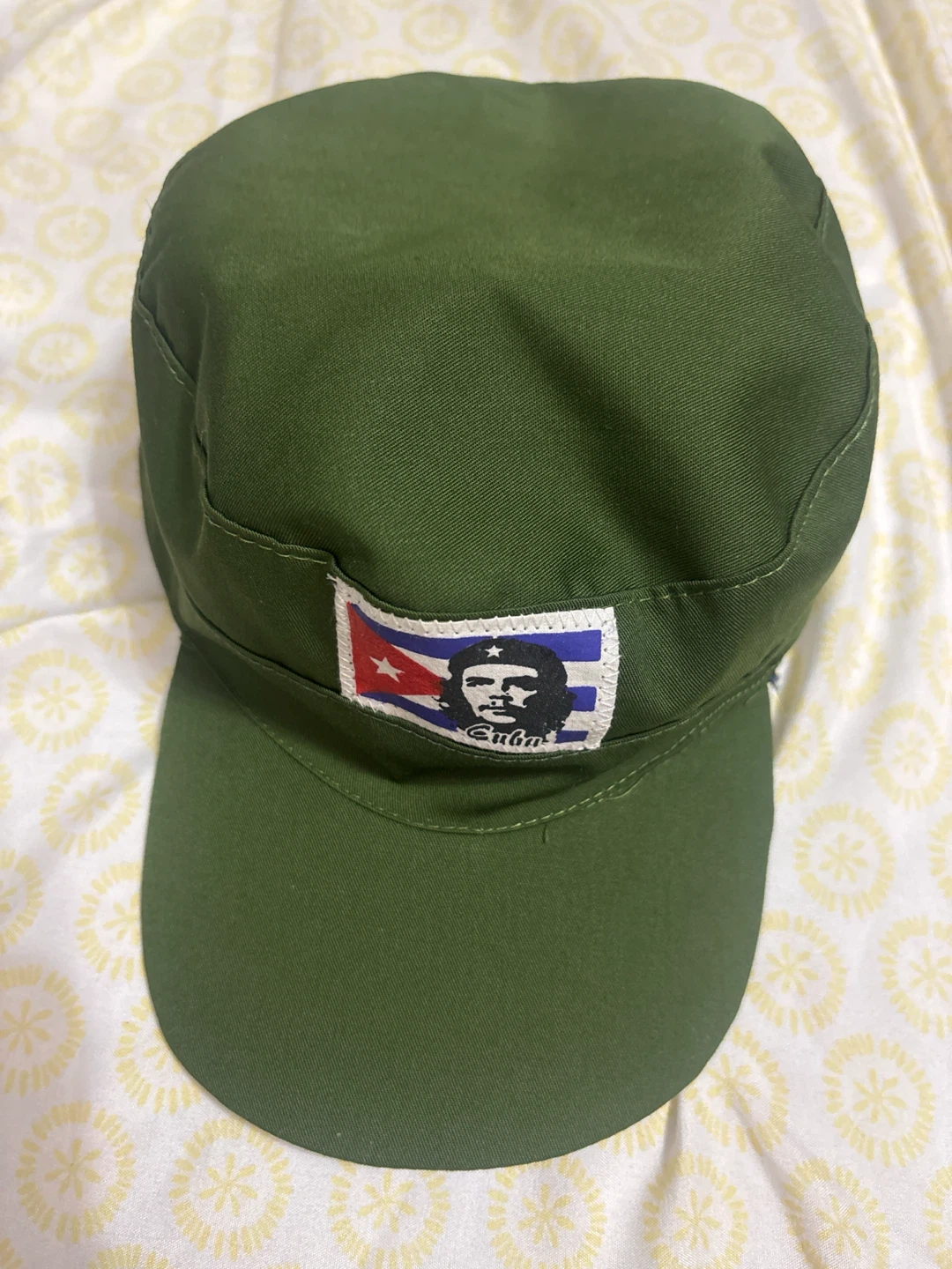 Green Cuban Flag Hat