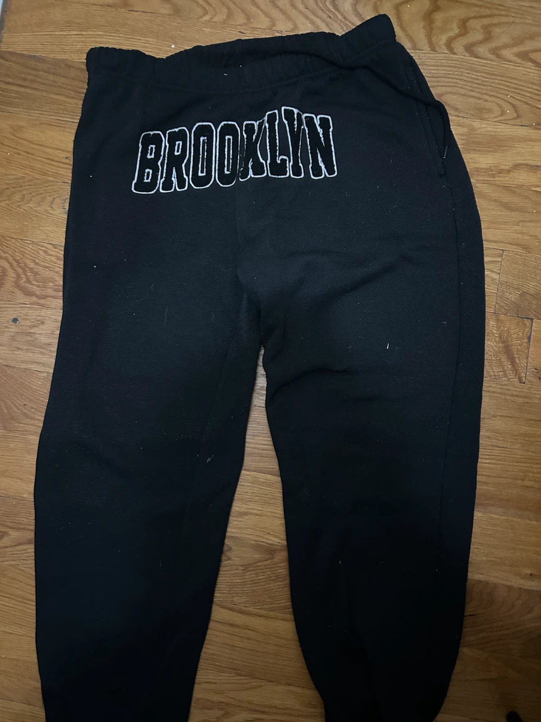 Charlotte Russe Black "Brooklyn" Sweatpants