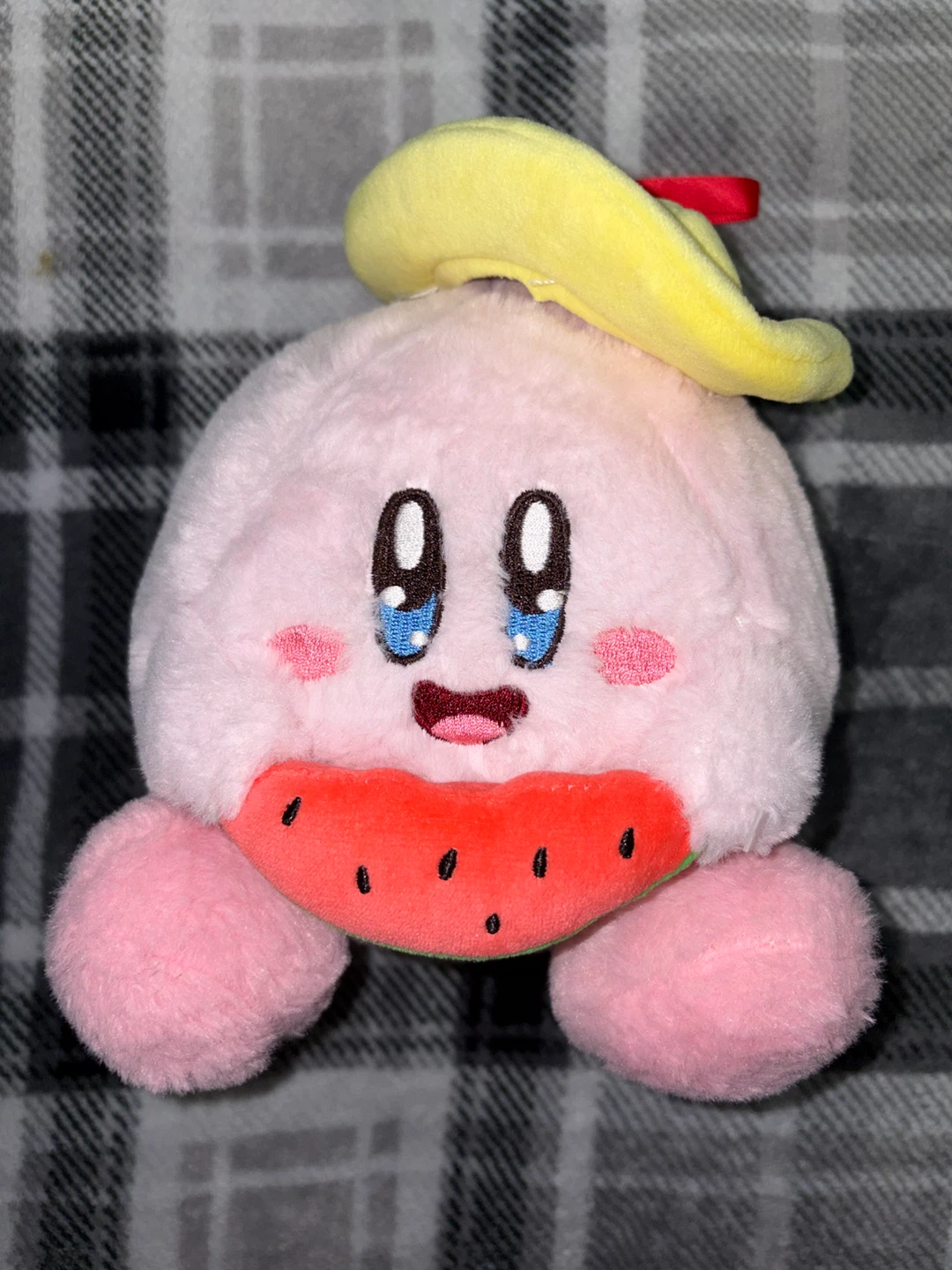 Kirby Plush with Watermelon Hat