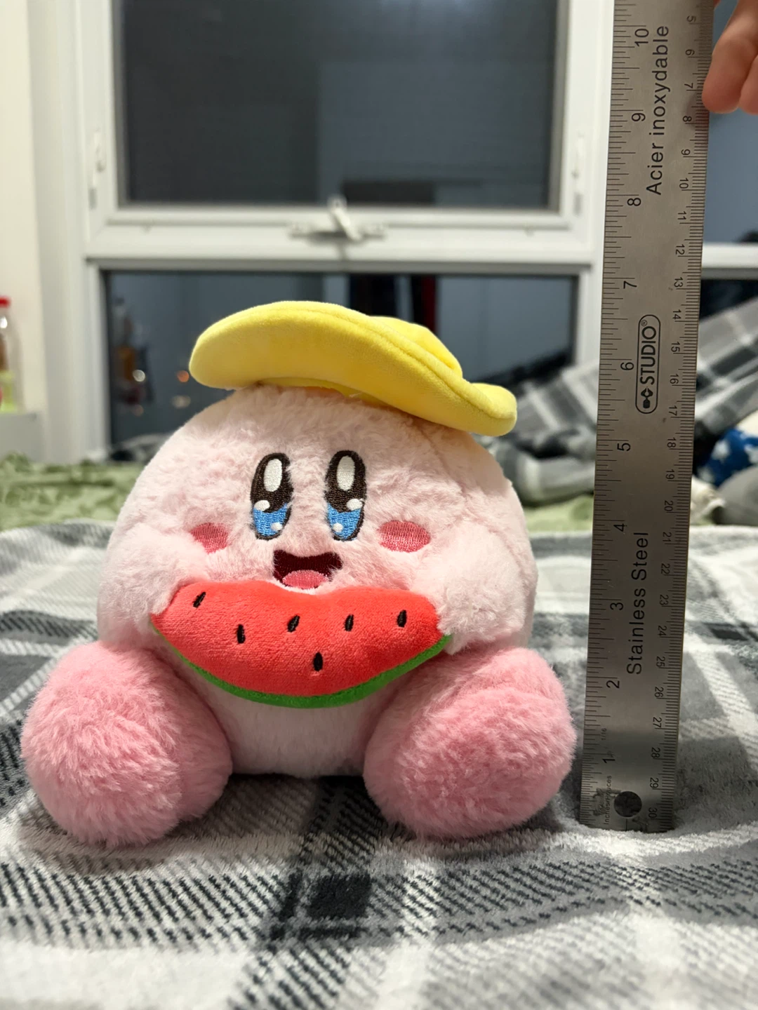 Kirby Plush with Watermelon Hat - photo 4