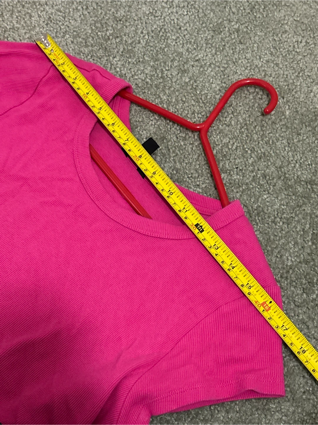 Buffalo David Bitton Pink Ribbed T-Shirt - Size L - photo 4