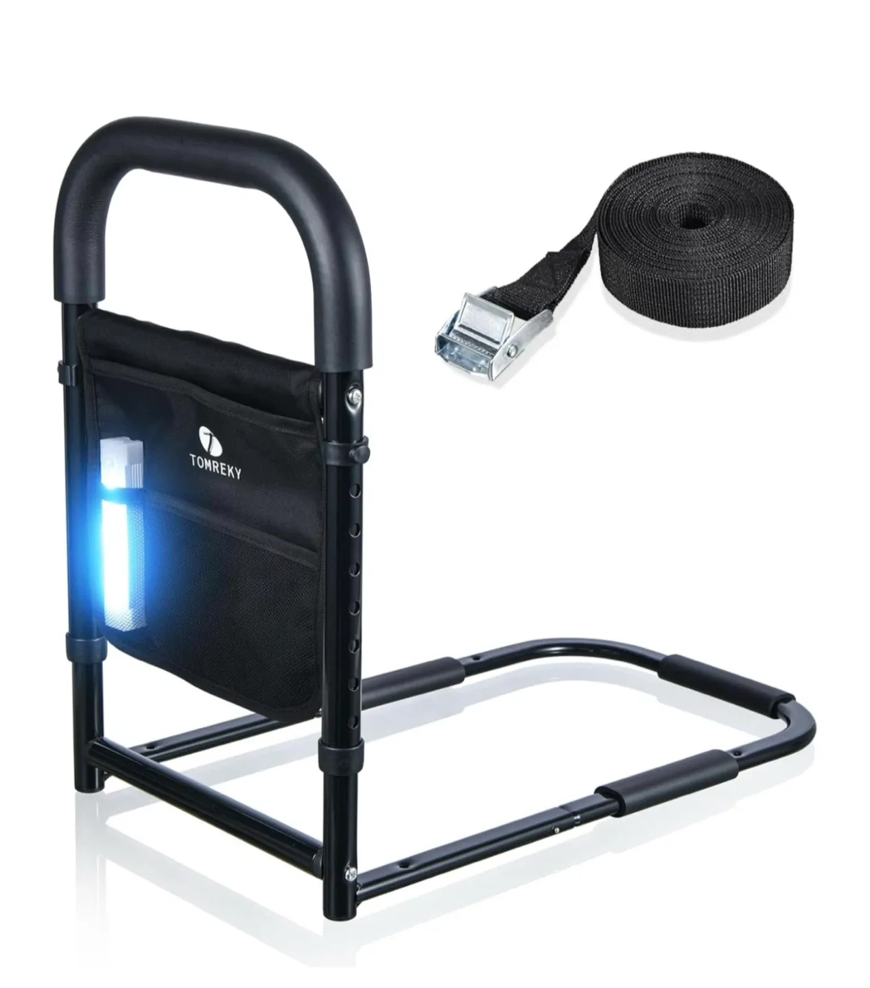 TOMREKY Bed Rail with light.