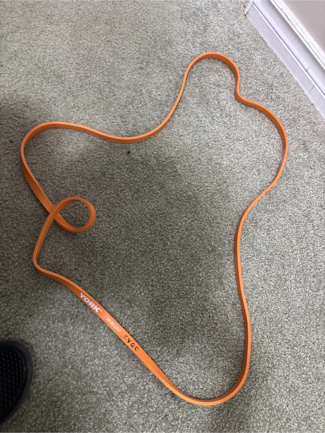 YORK Orange Resistance Band 10-35 LBS