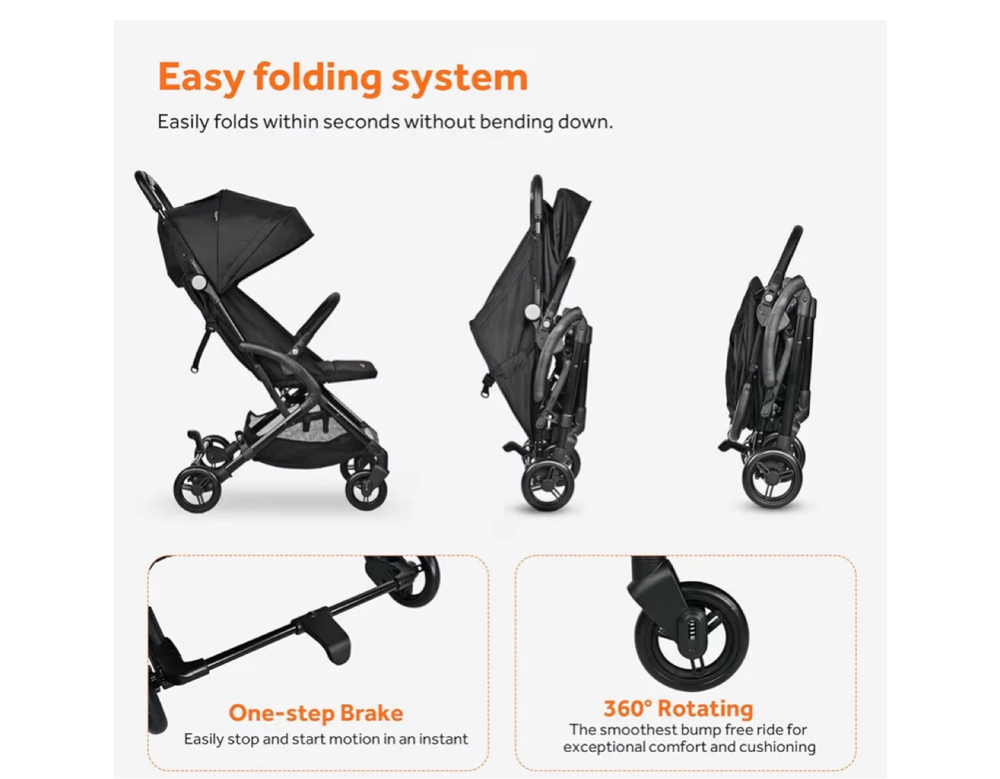 LIVING basics Compact Stroller - photo 2