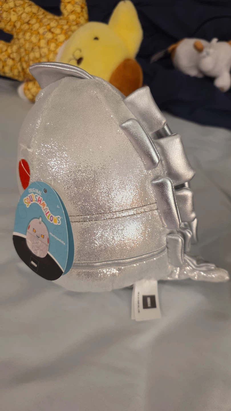 Squishmallows Godzilla and Mechagodzilla Plush Toys - photo 5