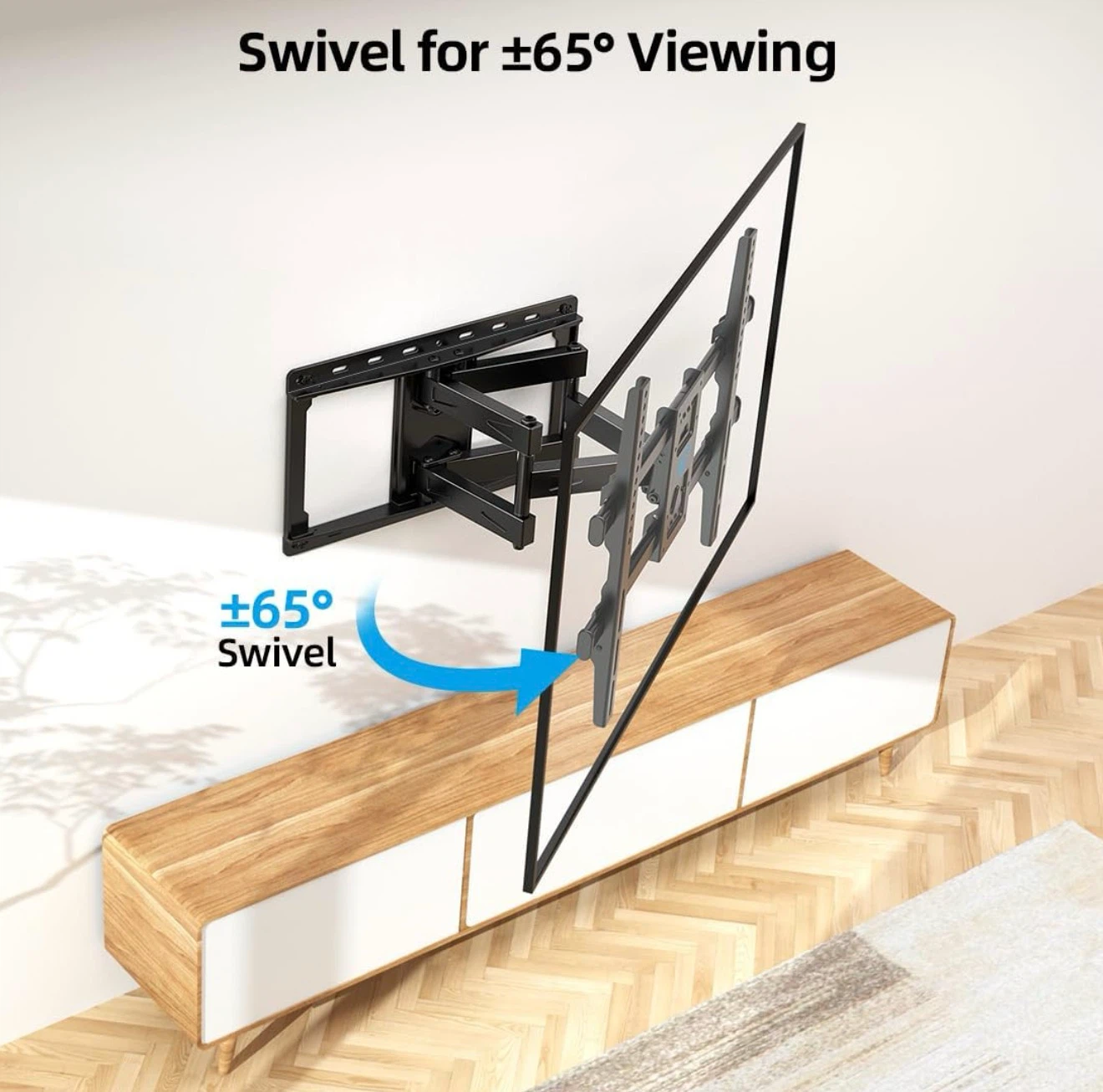 Home Vision Full Motion TV Wall Mount HV6602 for 32"-85" TVs - photo 3