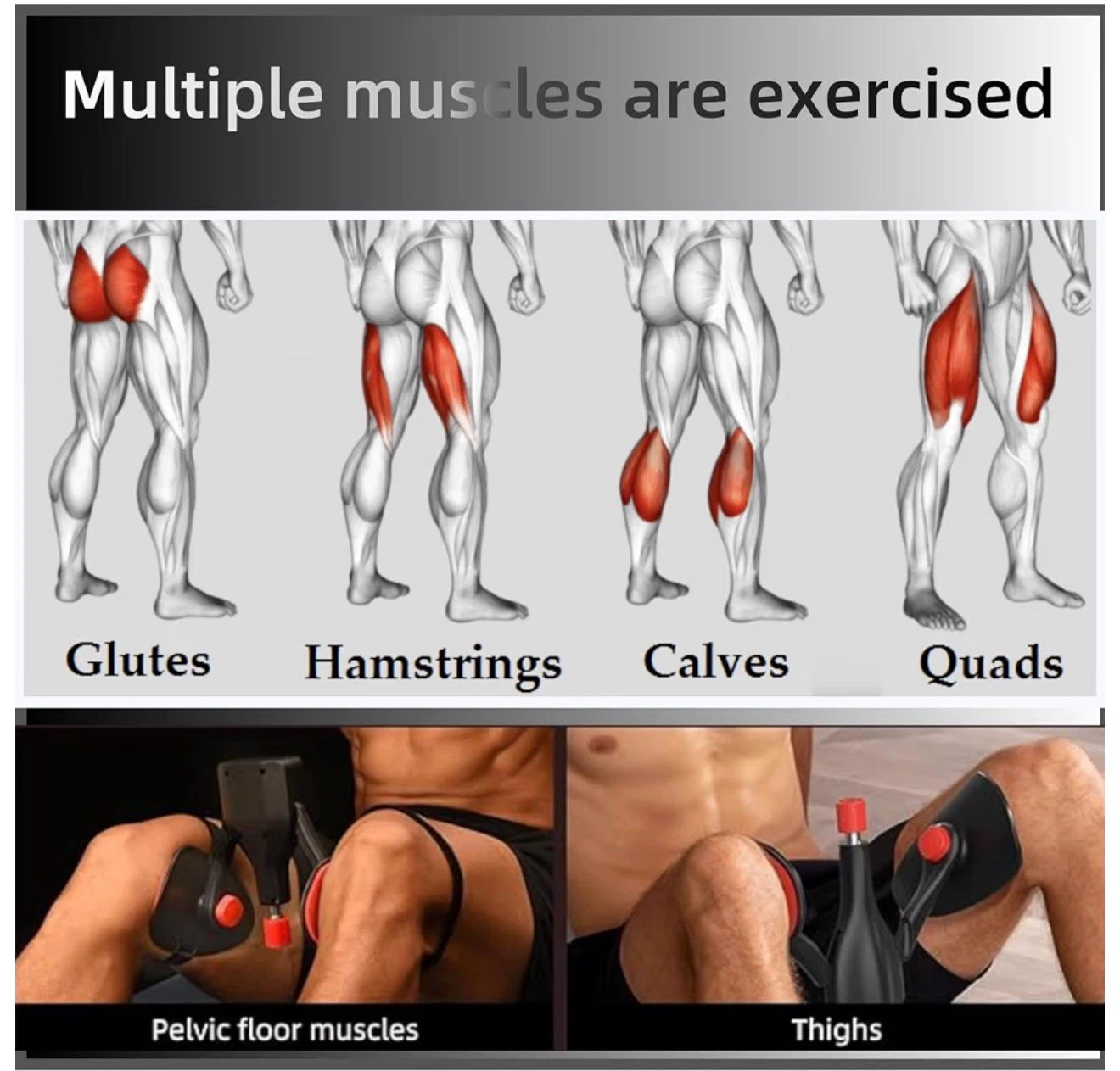 Upgraded PC Muscle Trainer Thigh Exerciser - photo 4