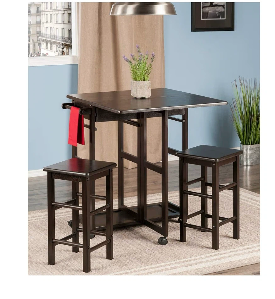 Winsome Suzanne Kitchen Table Set with Stools (Coffee Finish)⁠ - photo 3