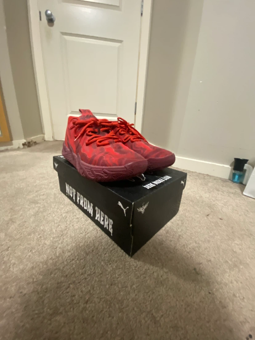 Puma Rare Fear No. 1 Red Basketball Shoes - photo 2