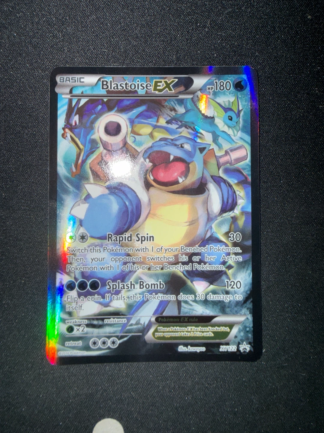 Blastoise EX Pokemon Card