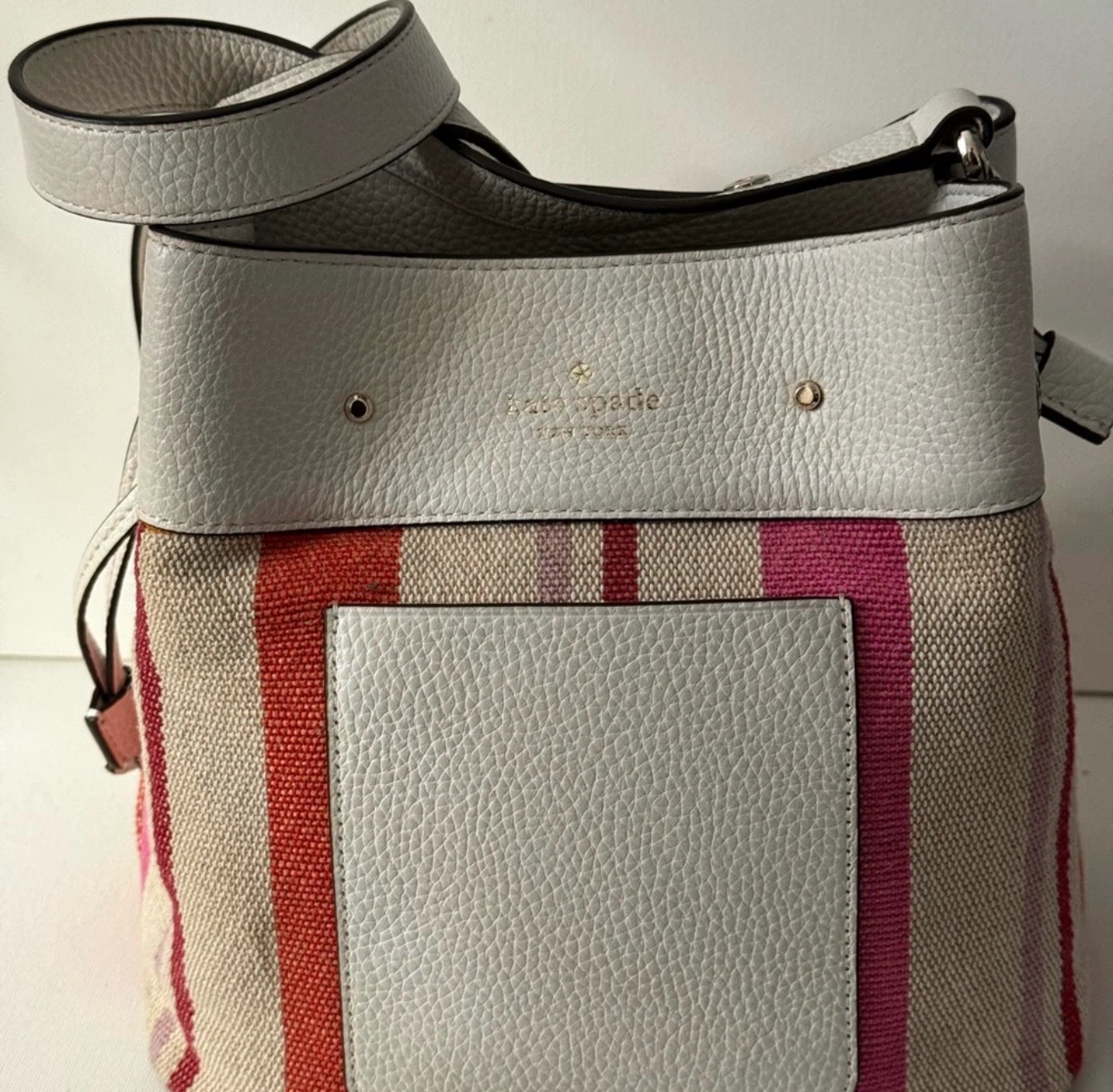 Kate Spade New York Striped Bucket Bag - photo 3