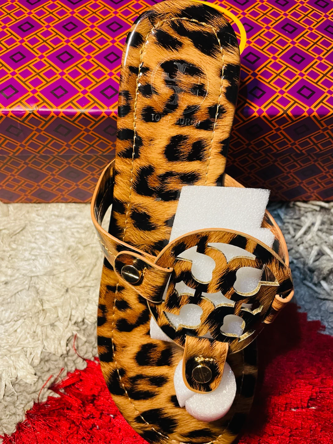 Tory Burch Leopard Print Miller Sandals - photo 2