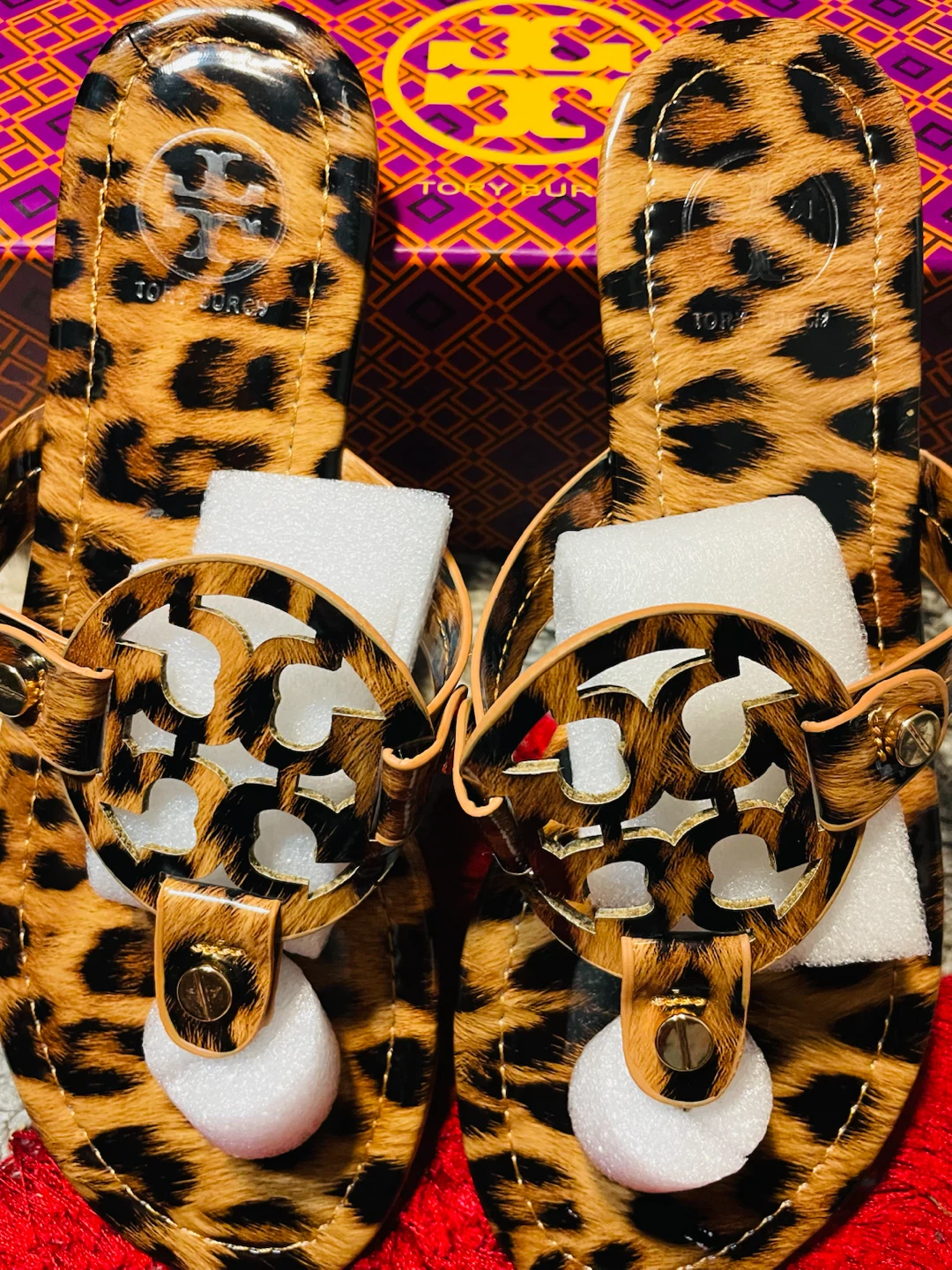 Tory Burch Leopard Print Miller Sandals - photo 3