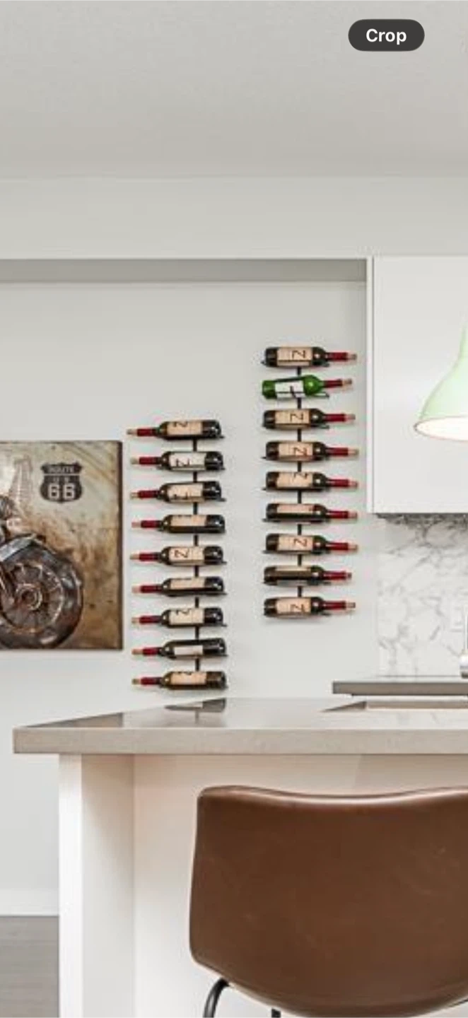 Two Wine Rack ( black steel) - photo 2