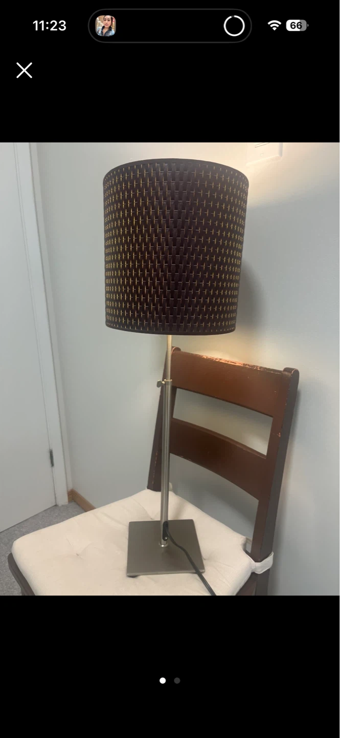 Woven Table Lamp