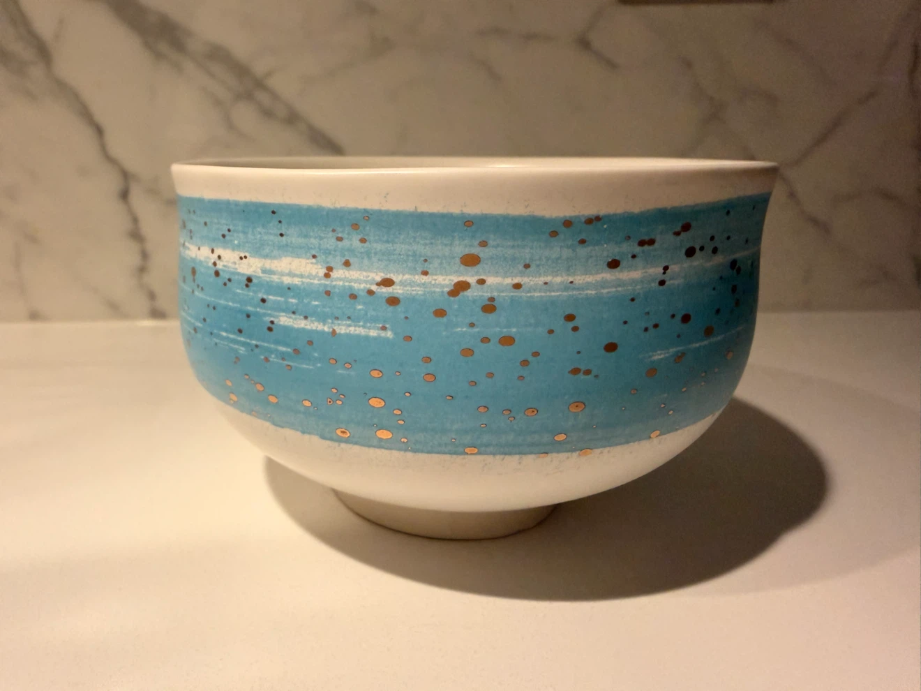 DAVIDsTEA Ceramic Bowl - Blue Speckled - photo 2