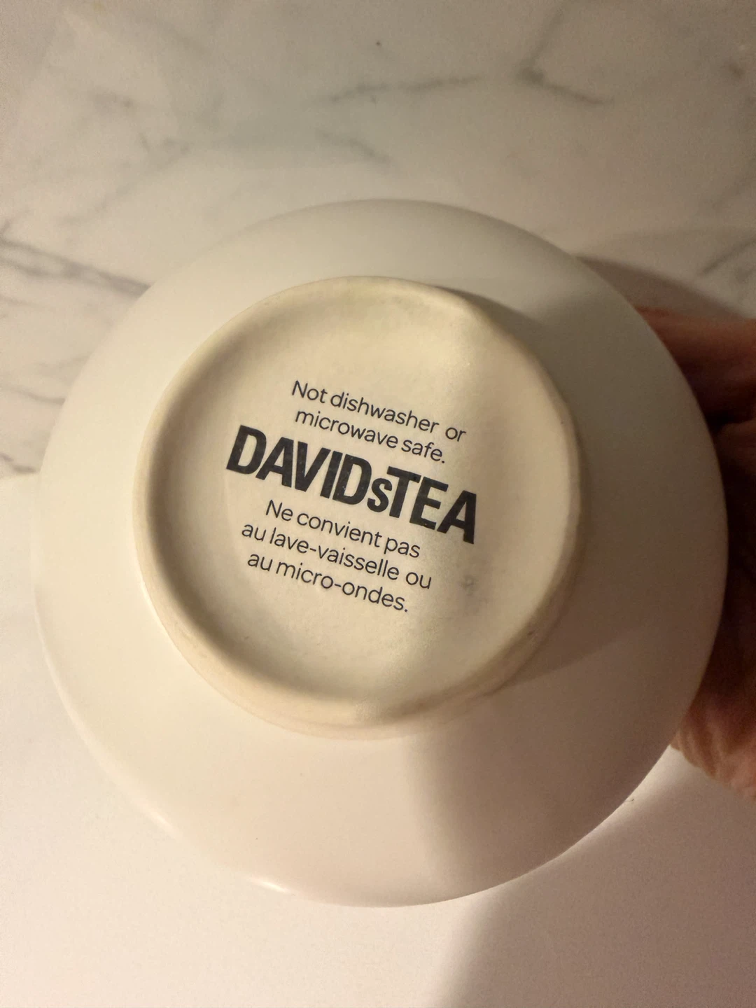 DAVIDsTEA Ceramic Bowl - Blue Speckled - photo 4