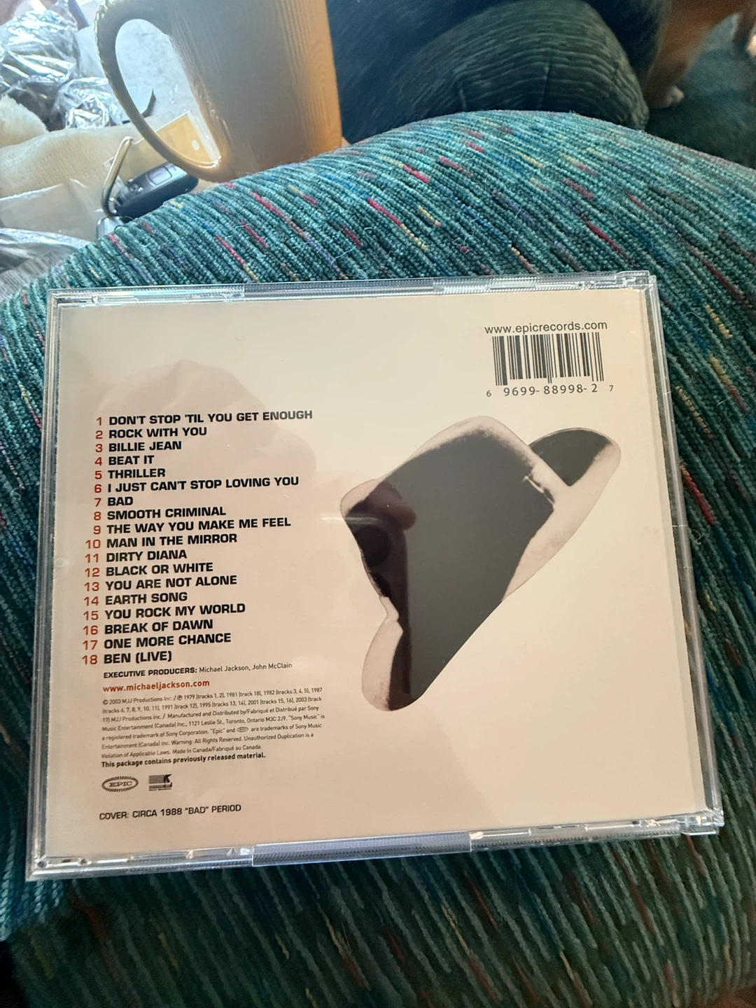 MICHAEL JACKSON RECORD & 2003 CD FOR $100!!!!! - photo 4