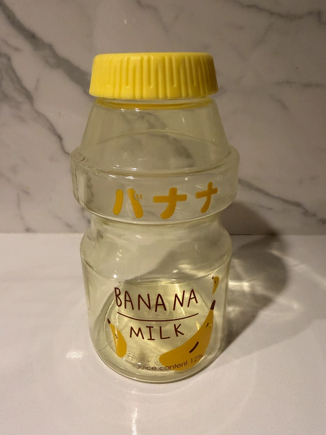 Banana Milk Drink Bottle