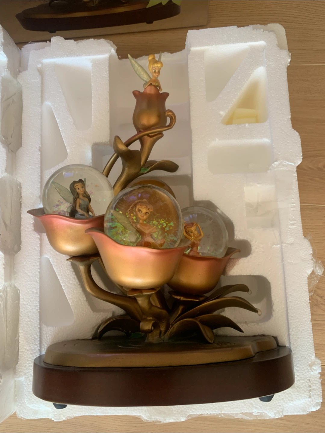 Disney Fairies Snow Globe Sculpture with Lights - photo 4