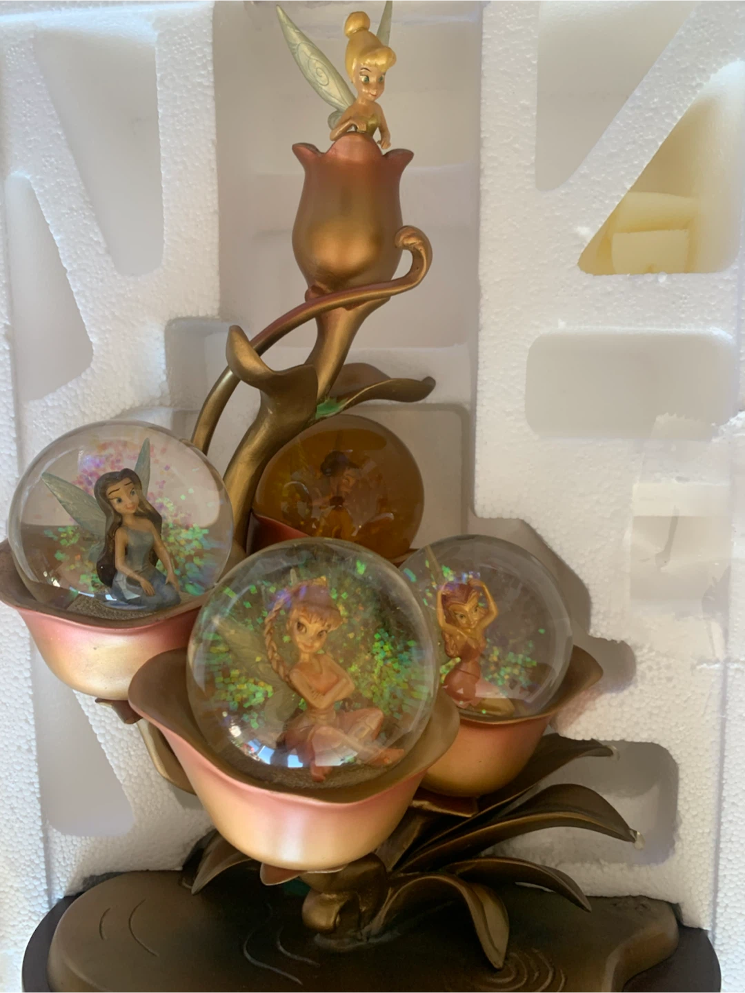 Disney Fairies Snow Globe Sculpture with Lights - photo 5