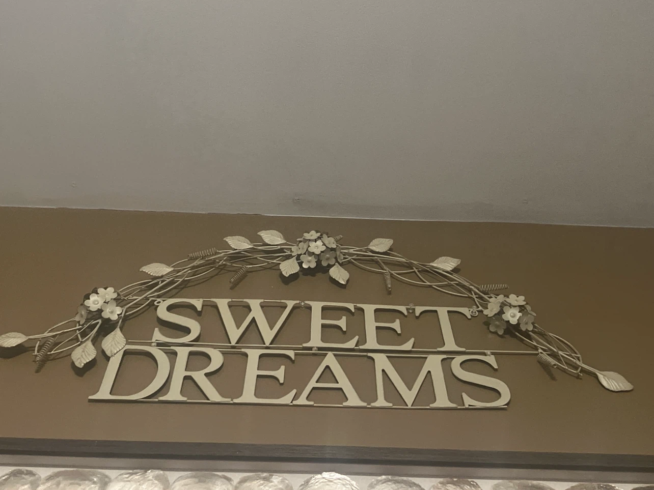 Sweet Dreams Wall Decor