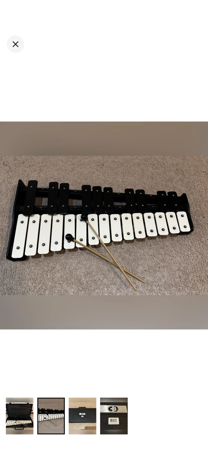 CB 25 Note Chromatic Bells with Case - photo 2