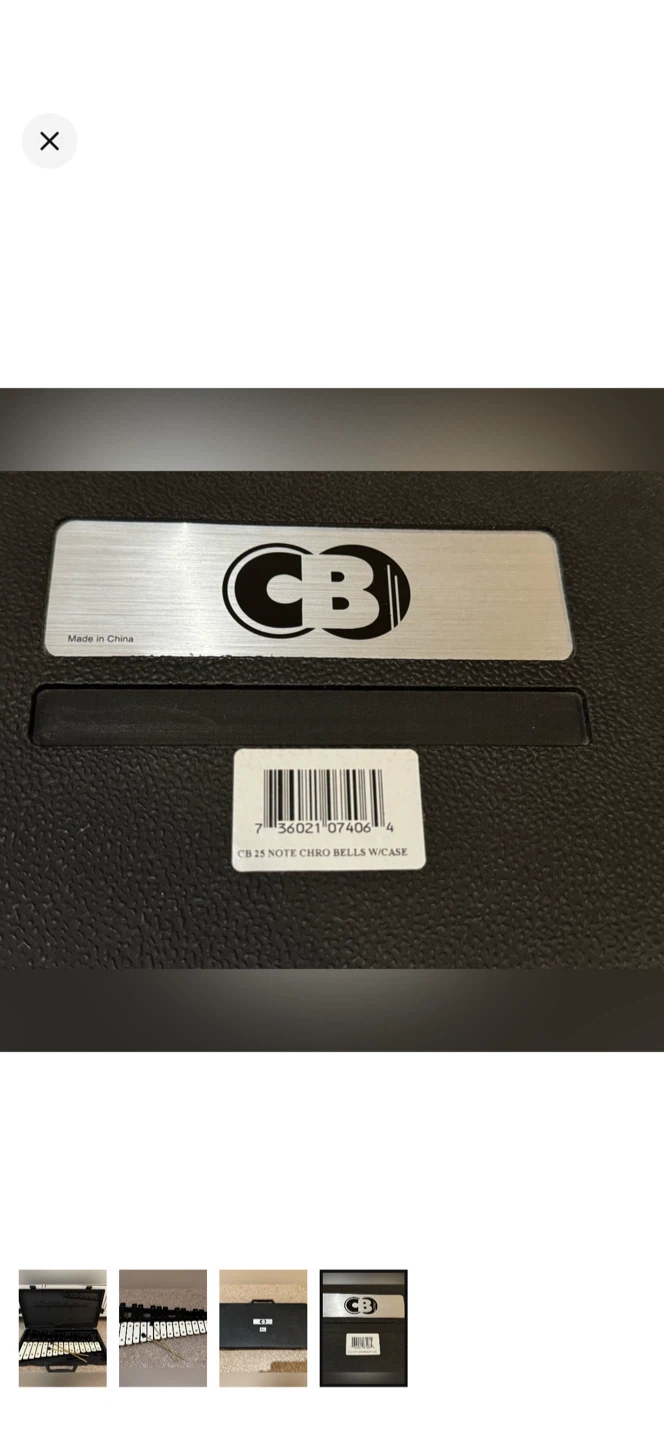 CB 25 Note Chromatic Bells with Case - photo 4