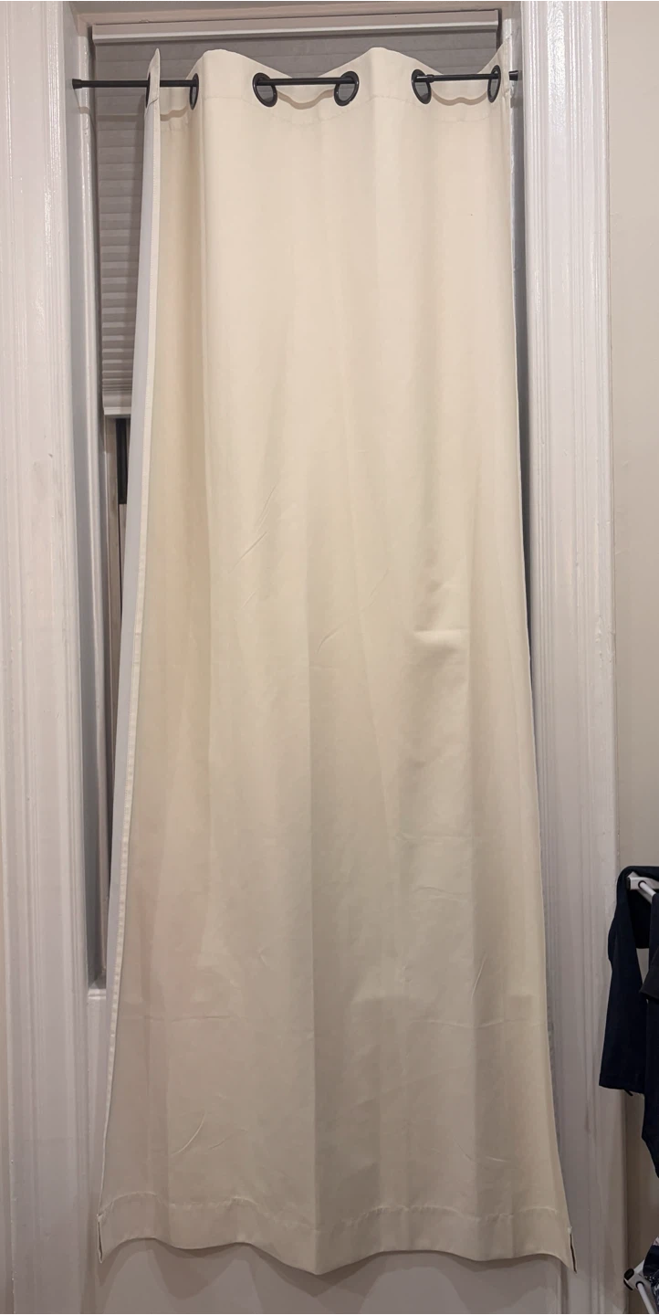 2x Blackout curtains
