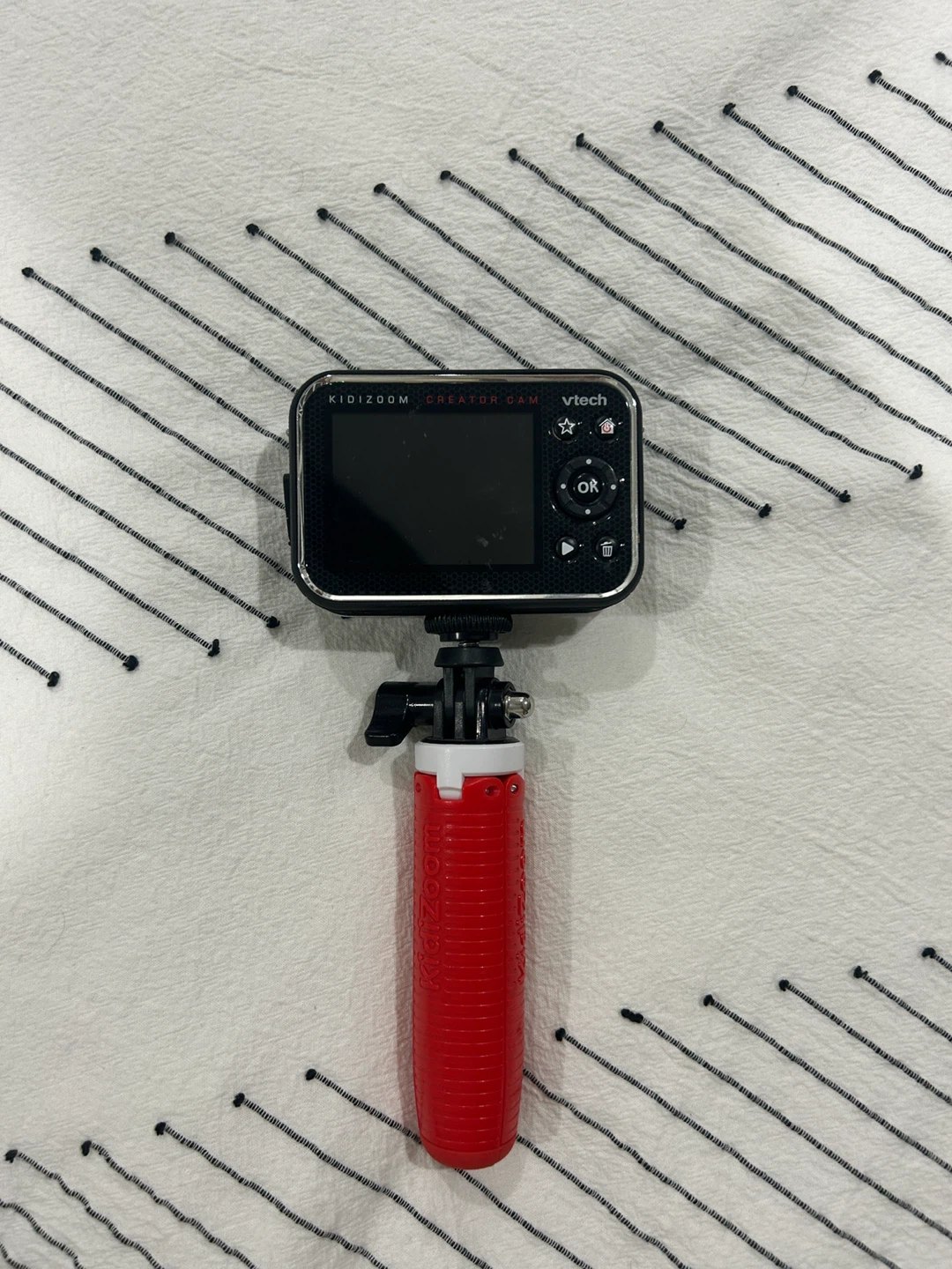 VTech KidiZoom Creator Cam Red Digital Camera with Tripod