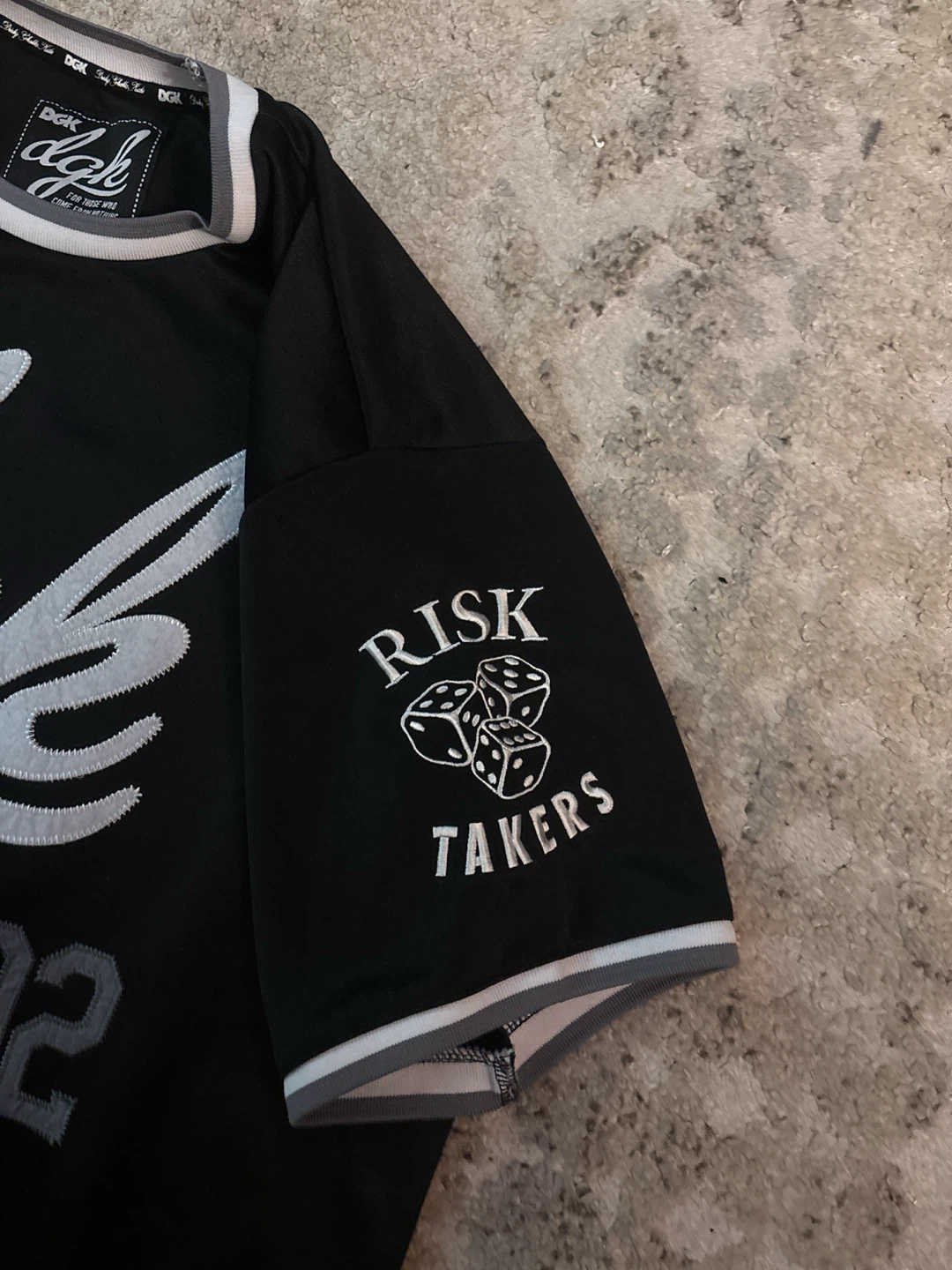DGK "Risk Takers" Baseball Jersey - XL - photo 2