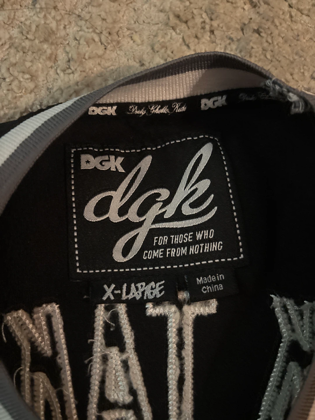 DGK "Risk Takers" Baseball Jersey - XL - photo 3