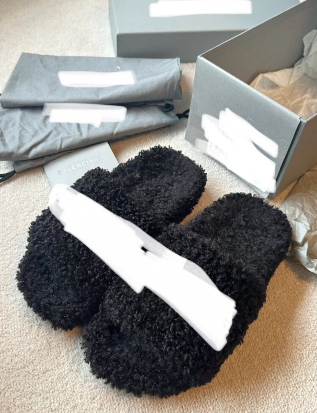 Fur slide slides