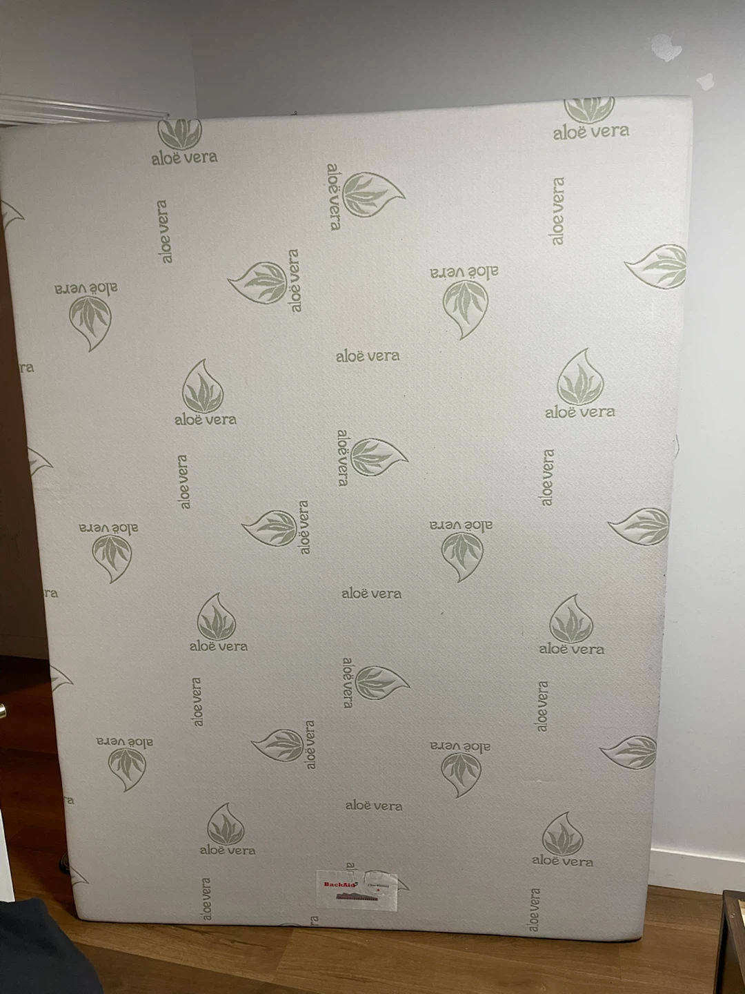 BackAid Aloe Vera Mattress with memory foam