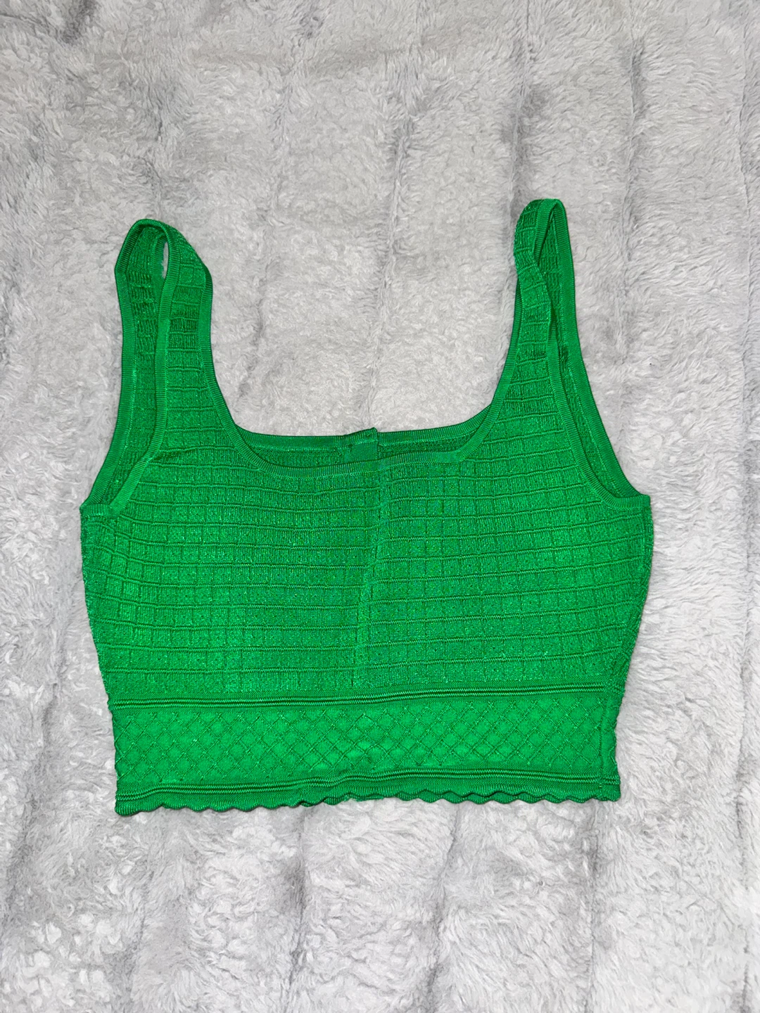 Green Babaton Sculpt Knit Button Tank - photo 2