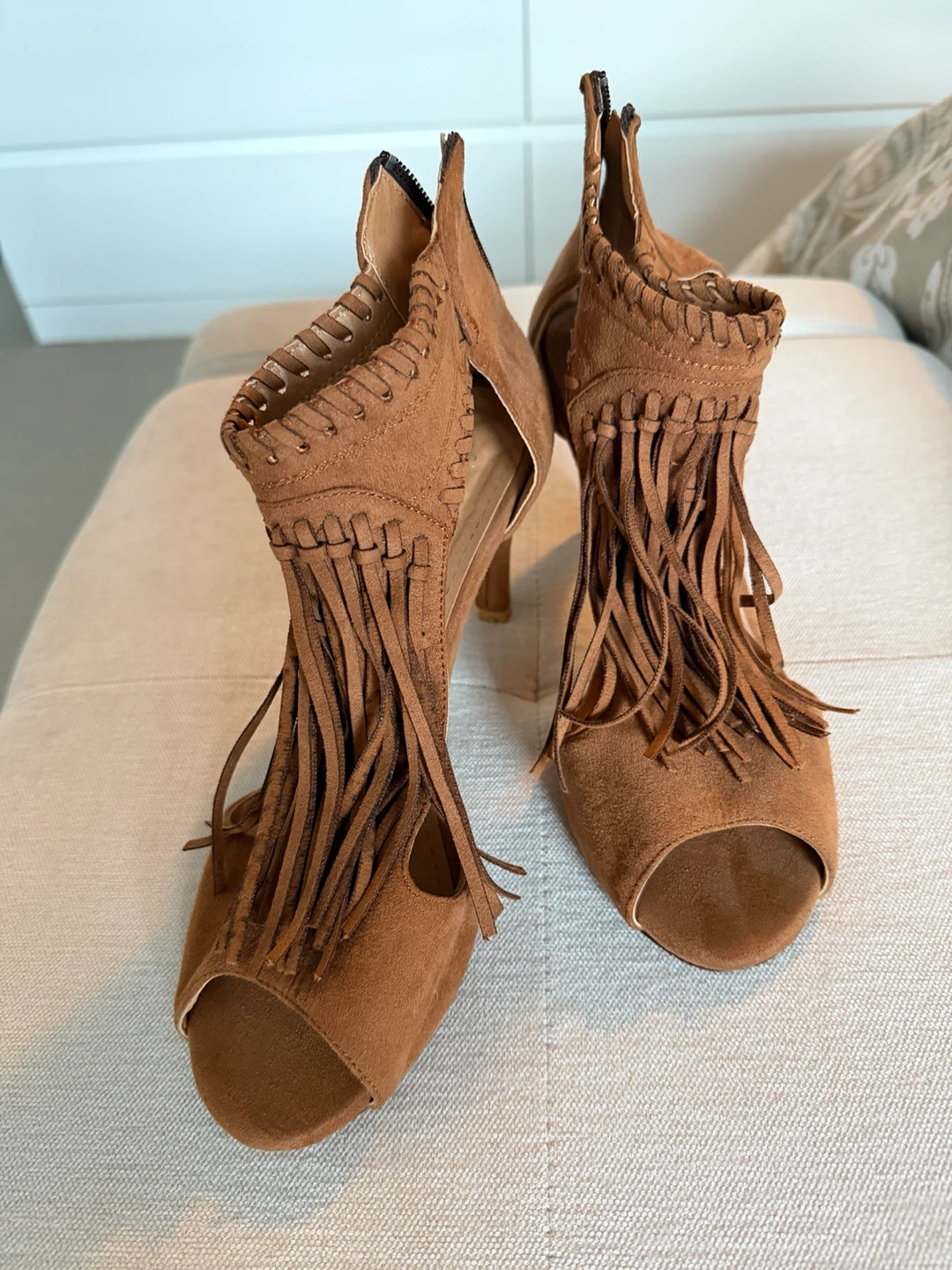 Cheero Fringe Heels - Size 39