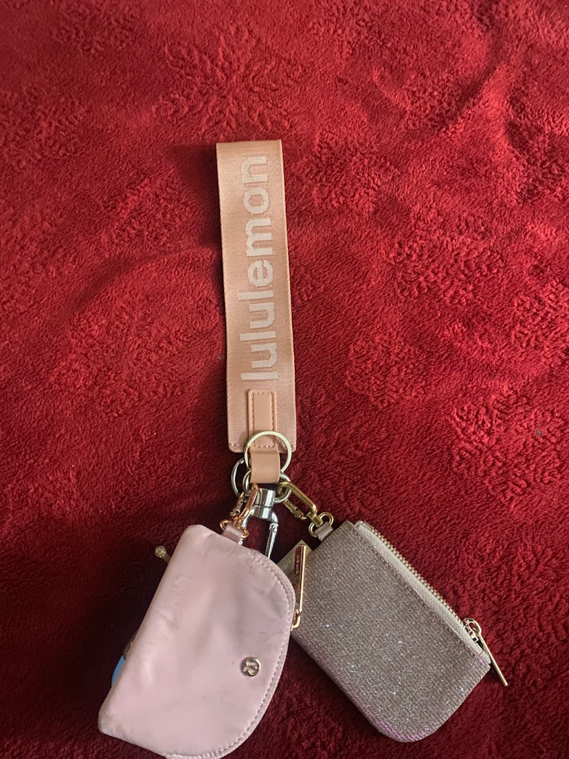 Lululemon Keychains/Coin Purses Set