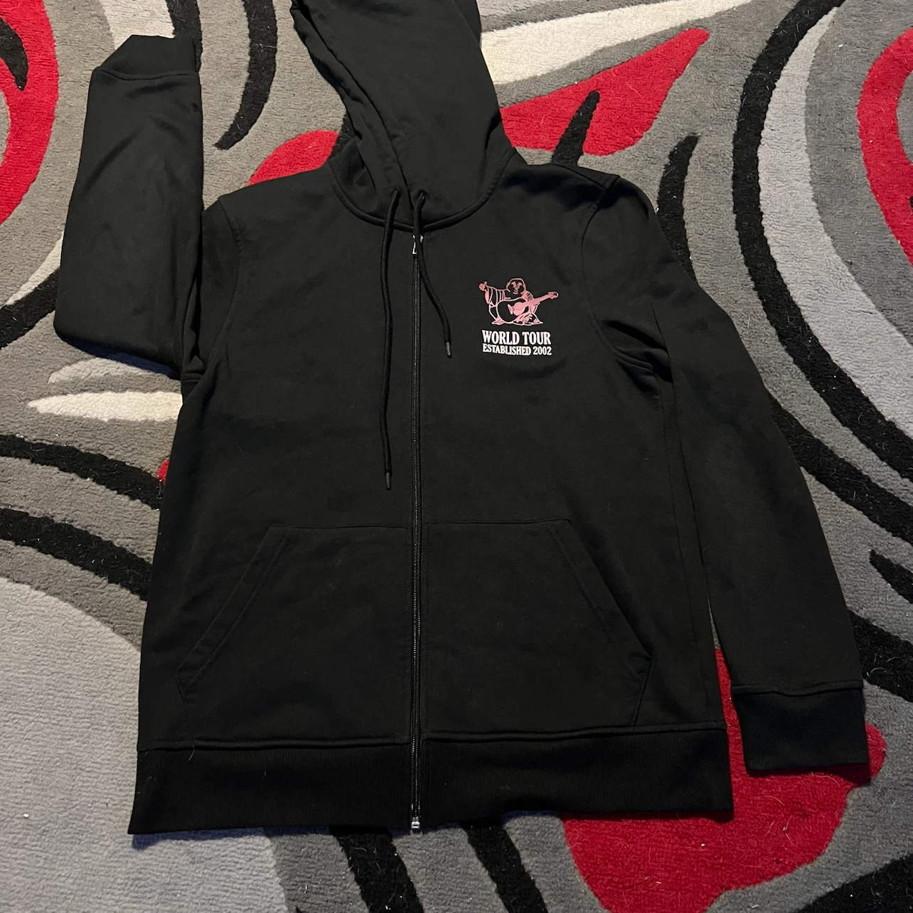True Religion Black Zip-Up Hoodie - photo 2
