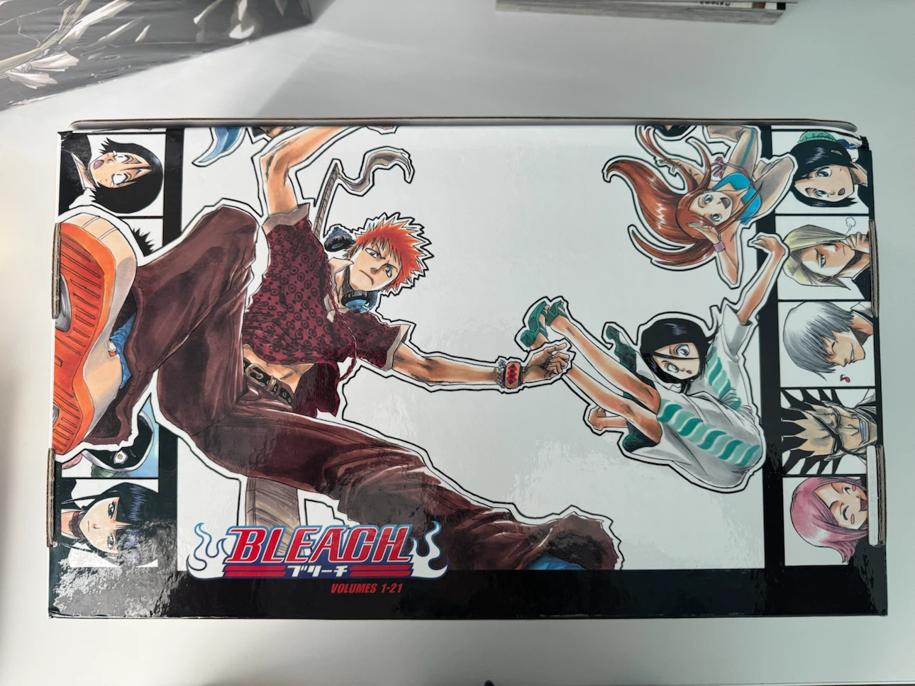 Bleach Manga Volumes 1-21 Box Set