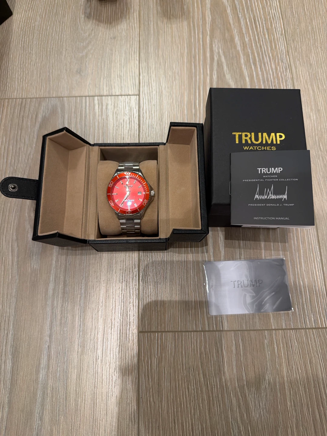 BRAND NEW Trump Watches Men's Red Automatic Watch - photo 2