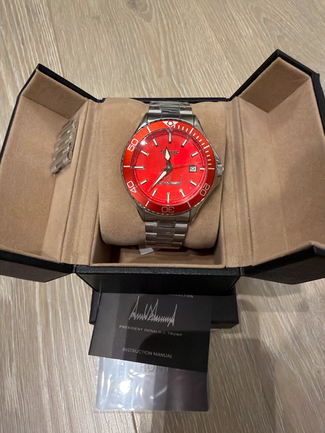 BRAND NEW Trump Watches Men's Red Automatic Watch - photo 3