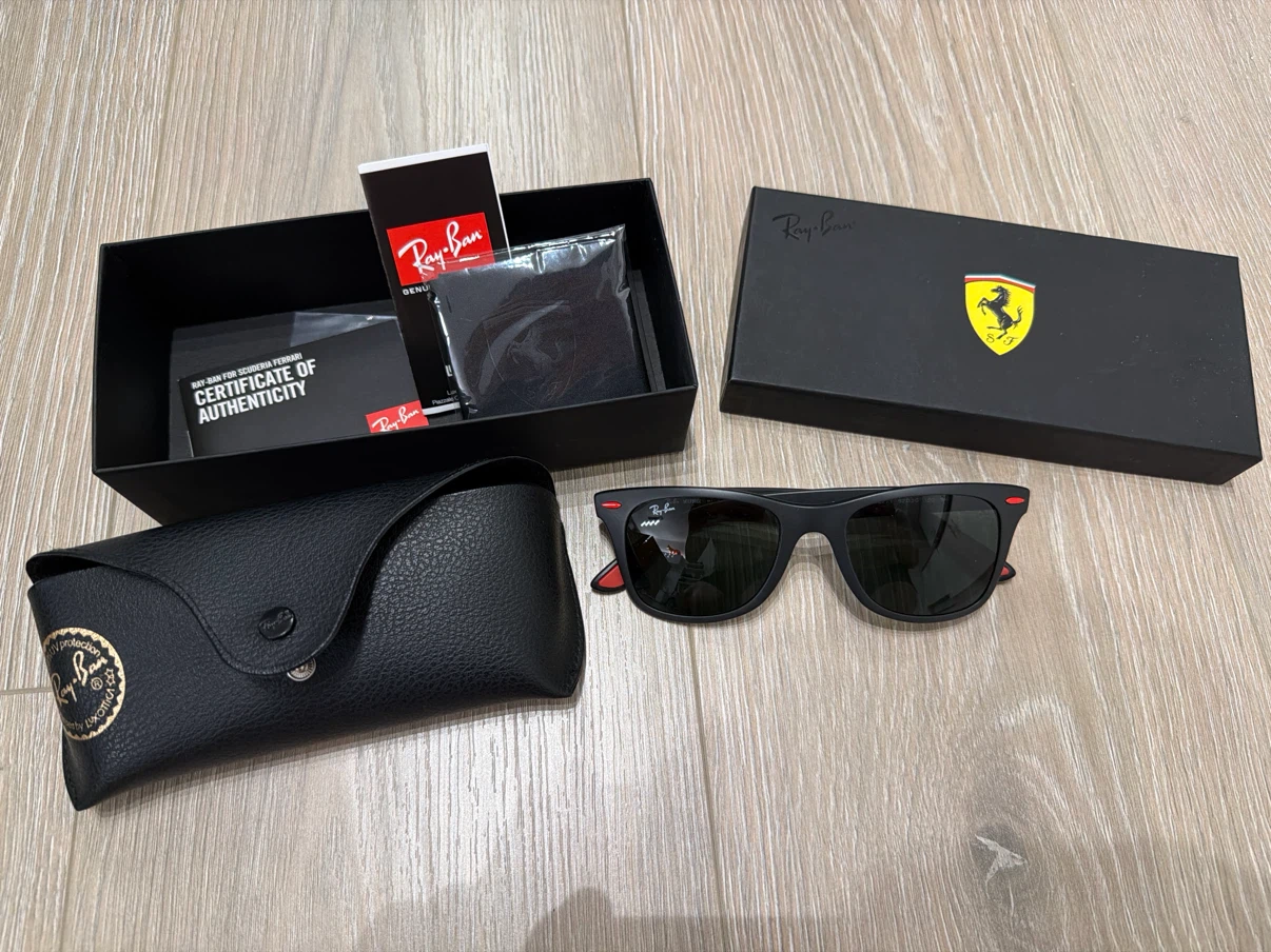 BRAND NEW Ray-Ban Ferrari Sunglasses