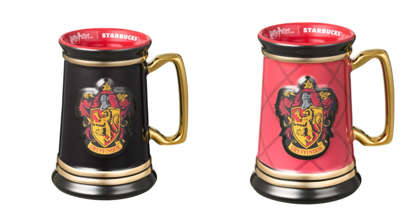 Starbucks Harry Potter Hogwarts House Mugs