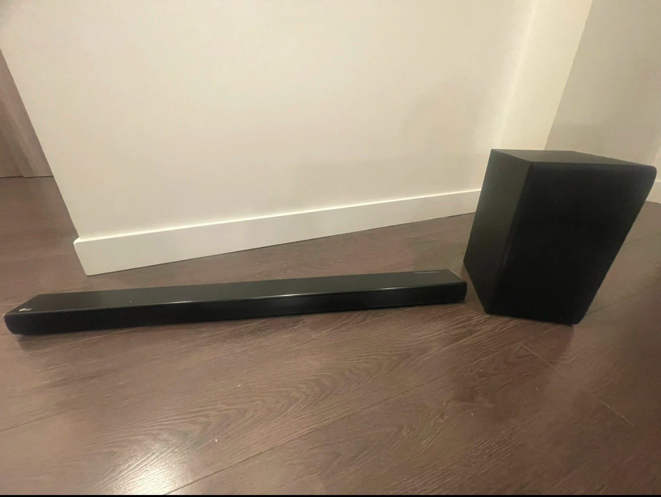 LG Soundbar and Subwoofer